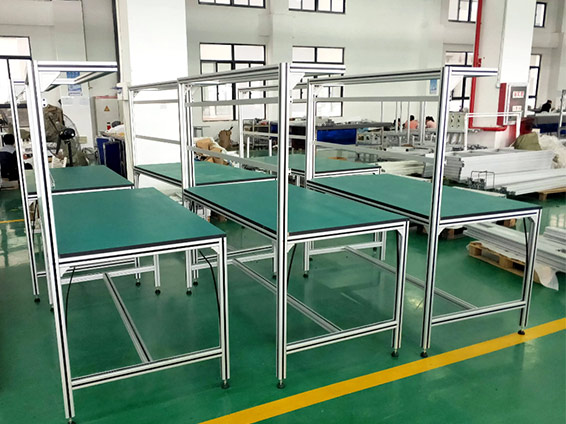 铝型材流水线工作台的设计 铝型材流水线工作台的设计